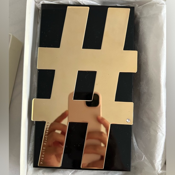 New Charlotte Olympia hashtag clutch - Picture 1 of 5